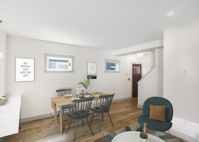 Square Foot Construction 313 west 11th with small table-18