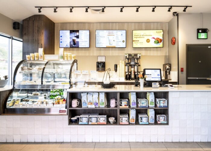 Blenz Coffee counter