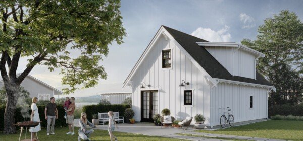 Square Foot Construction Carriage Home Design_alpha+3 rear view