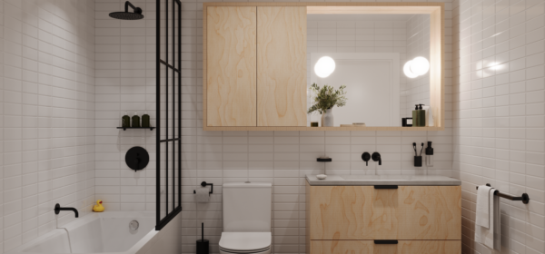 Square Foot Construction Carriage House Alpha_1&2_Bathr