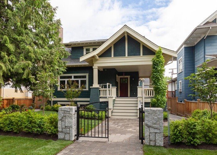 Square Foot Construction Residentual Reno West-11th-Front Door and Gate