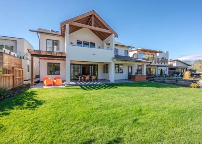 Summerland view of house from backyard_6500